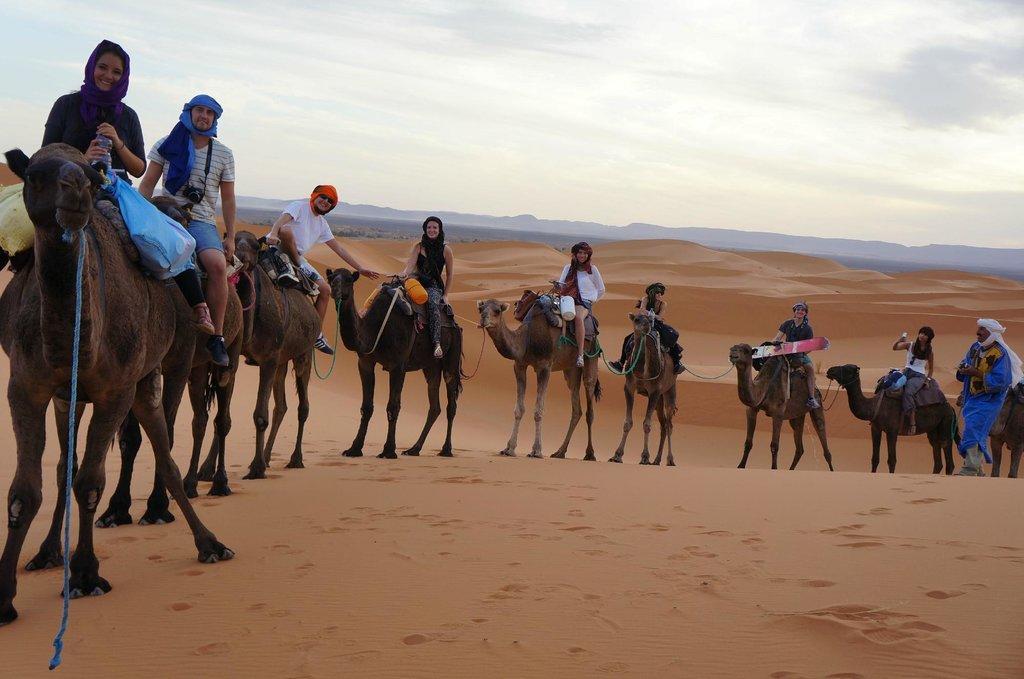 Kasbah Tamariste Bed & Breakfast Merzouga Dış mekan fotoğraf